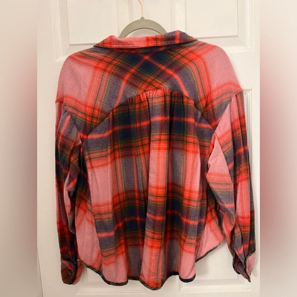 Urban Outfitters BDG Karl Slouchy Flannel Button Down Shirt - Picture 5 of 6